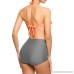 Avidlove Women's Two Piece Retro High Waisted Swimsuit Halter Vintage Bikini Set Orange Pink B07G2B6XSJ